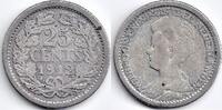 Nederland Nederland 1912 25 Cent Wilhelmina F- -