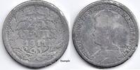 Nederland Nederland 1911 25 Cent Wilhelmina G -