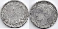 Nederland Nederland 1901 25 Cent Wilhelmina (brede hals) -