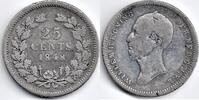 Nederland Nederland 1848. 25 Cent Willem II F -