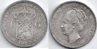 Nederland Nederland 1929 1 Gulden Wilhelmina P+ -