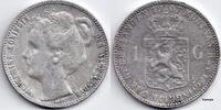 Nederland Nederland 1907 1 Gulden Wilhelmina F -