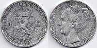 Nederland Nederland 1898 1 Gulden Wilhelmina F -