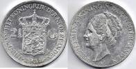 Nederland Nederland 1938 2½ Gulden Wilhelmina met grof haar -