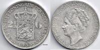 Nederland Nederland 1933 2½ Gulden Wilhelmina P+ -