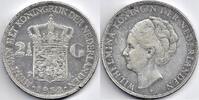 Nederland Nederland 1932 2½ Gulden Wilhelmina (randschade) -