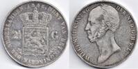 Nederland Nederland 1845a 2½ Gulden Willem II F+ -