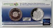 Duitsland 10 euro 10 Euro2004 Fussball Weltmeisterschaft in Blister -