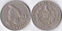 Guatamala Guatemala 25 Centavos 1970 -