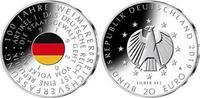 Duitsland 20 euro 20 Euro2019 A 100 Jaar Weimar -