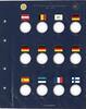 Leuchtturm Vista aanvulblad voor de 2 euromunten 2022 Erasmus (2 bladen) -