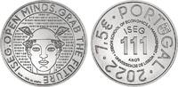 Portugal Portugal 2022 7½ euro '111ste verjaardag ISEG' -