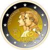 Speciale 2 euromunten 2 Euro Luxemburg 2022 'Huwelijk Guillaume & Stephanie' -