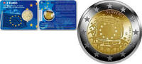 Slowakije 2 Euro2015 Europese Vlag in coincard -