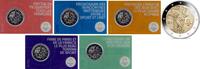 Speciale 2 euromunten 2 euro Frankrijk 2022 'Olympics' in coincard (serie van 5 stuks) -