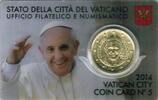 Vaticaan Vaticaan 2014 50 Cent in coincard Nummer 5 -