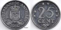 Nederlandse Antillen Nederlandse Antillen 1980 25 Cent Beatrix -