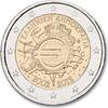 Speciale 2 euromunten 2 Euro Griekenland 2012 10 Jaar Euro -