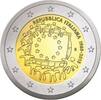 Speciale 2 euromunten 2 euro Italië 2015 Europese Vlag -