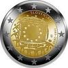 Slowakije 2 Euro2015 Europese Vlag -