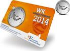 Nederland 2014 WK oranjepenning Zweefduik van Persie -