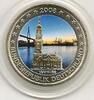 Gekleurde euromunten 2 Euro Duitsland 2008 Hamburg gekleurd A -
