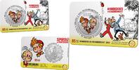 België 5 Euro België 2023 5 euro '85 jaar Robbedoes en Kwabbernoot' in coincard Gekleurd -