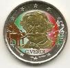 Gekleurde euromunten 2 Euro Italië 2013 Verdi Gekleurd /10 -
