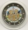 Gekleurde euromunten 2 Euro Slowakije 2013 Konstantin Metod Gekleurd 181/1 -