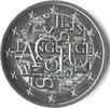 Gekleurde euromunten 2 Euro Litouwen 2015 Litouwse taal Gekleurd -