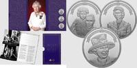 Canada Canada 2022 3x 20 Dollar 'a Tribute to the extra ordinary life of Queen Elisabeth' Zilver -