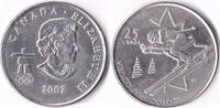 Canada Canada 25 Cents 2007 Vancouver Olympic games 2010 Alpine skiing -