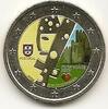 Gekleurde euromunten 2 Euro Portugal 2012 Guimarães Gekleurd 167/4 -