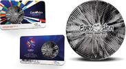 Nederland Nederland 2020 Penning '65 Jaar Eurovisie Songfestival' in coincard -