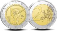 Speciale 2 euromunten 2 Euro België 2023 '75 jaar vrouwenkiesrecht' -