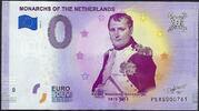 0 Euro Biljetten 0 Euro biljet Nederland 2020 - Monarchs of the Netherlands, Napoleon Bonaparte -