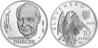 Slowakije Slowakije 2021 10 Euro 'Alexander Dubcek' -