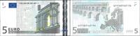 Euro Biljetten 5 Euro Biljet met handtekening J.C. Trichet U/L022A2 -