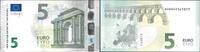 Euro Biljetten 5 Euro Biljet met handtekening M. Draghi N/N017F6 -