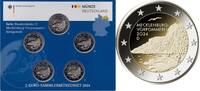 Speciale 2 euromunten 2 Euro Duitsland 2024 ADFG & J 'Mecklenburg Vorpommern' -