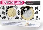 Nederland 2 euro2016 Holland Coin Fair in coincard Thema Drop Met zilveren Penning -