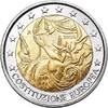 Speciale 2 euromunten 2 Euro Italië 2005 Europese grondwet -