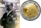 Griekenland 2 euro2017 Nikos Kazantzakis in coincard -