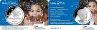 Nederland Nederland 2018 Penning Make a Wish in coincard -