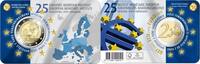 België 2 Euro2019 '25 jaar oprichting EMI' in coincard Nederlandstalig -