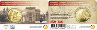 België 2½ euro België 2020 2½ euro 'Olympische spelen Antwerpen'in coincard -