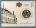 Speciale 2 euromunten 2 Euro Luxemburg 2008 Chateau de Berg in coincard -