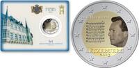 Speciale 2 euromunten 2 Euro Luxemburg 2013 Volkslied in coincard -