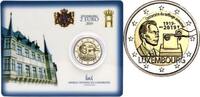 Luxemburg 2 euro2019 100 jaar Stemrecht in coincard met muntteken Servaas -