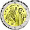 Italië 2 Euro2015 750e geboortedag van Dante Alighieri. -